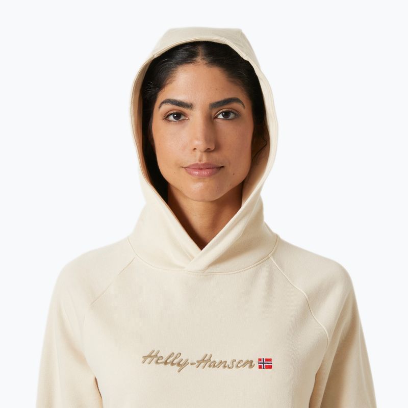 Dámská mikina Helly Hansen Core Graphic Hoodie cream 3