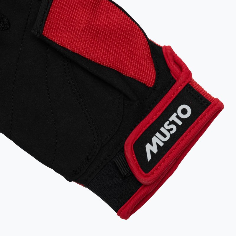 Jachtařské rukavice Musto Essential Sailing Long Finger 2.0 true red  4