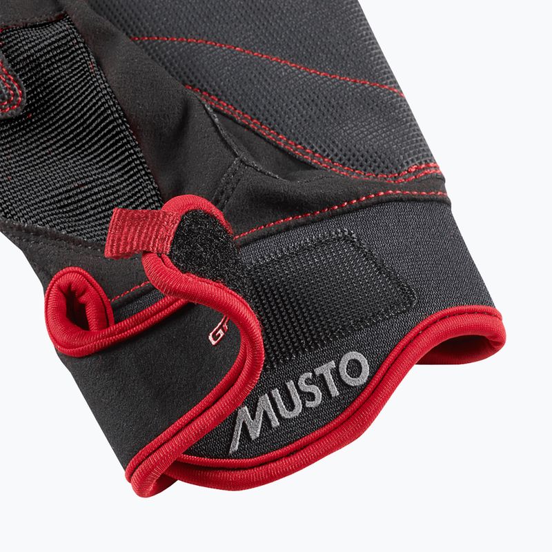 Jachtařské rukavice Musto Performance Long Finger 2.0 black 2