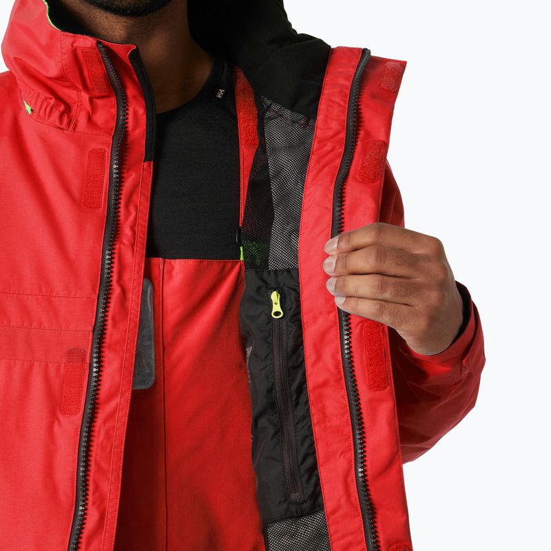 Pánská jachtařská bunda Helly Hansen Pier 4.0 alert red 5