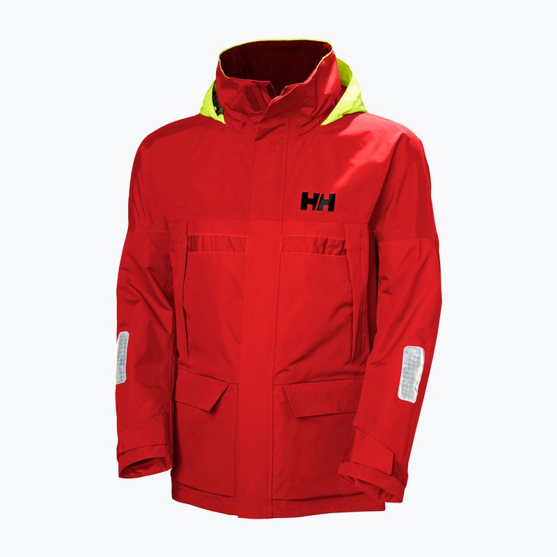 Pánská jachtařská bunda Helly Hansen Pier 4.0 alert red 10