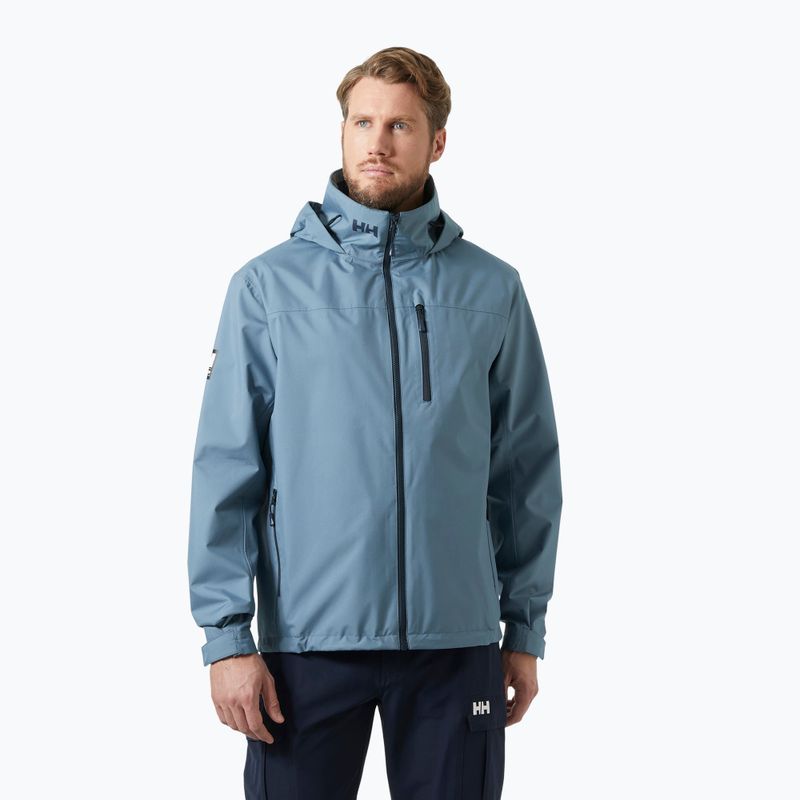 Pánská jachtařská bunda Helly Hansen Crew Hooded 2.0 washed navy