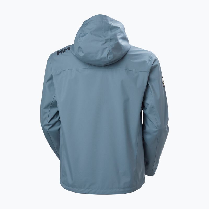 Pánská jachtařská bunda Helly Hansen Crew Hooded 2.0 washed navy 9