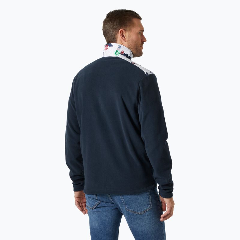 Pánská mikina Helly Hansen Daybreaker Block navy cortina aop 2