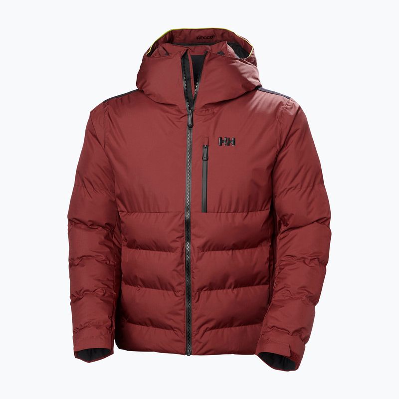 Pánská lyžařská bunda Helly Hansen  Kvitfjell Race Puffy mars red 9