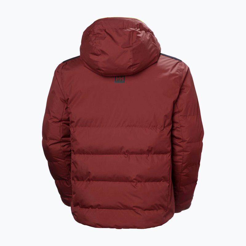 Pánská lyžařská bunda Helly Hansen  Kvitfjell Race Puffy mars red 10