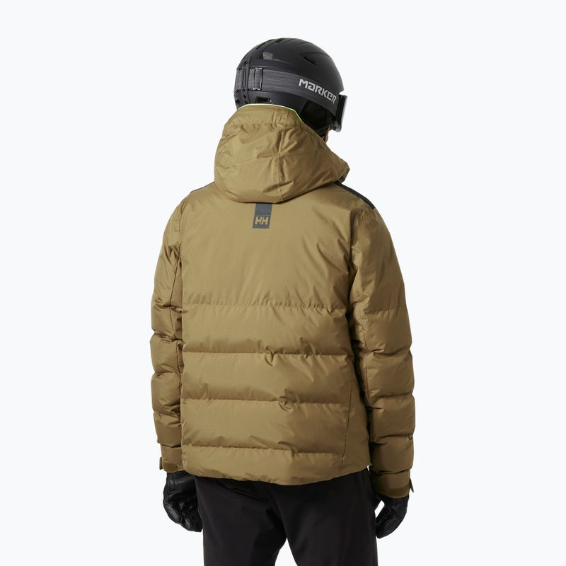 Pánská lyžařská bunda Helly Hansen Kvitfjell Race Puffy sepia 2