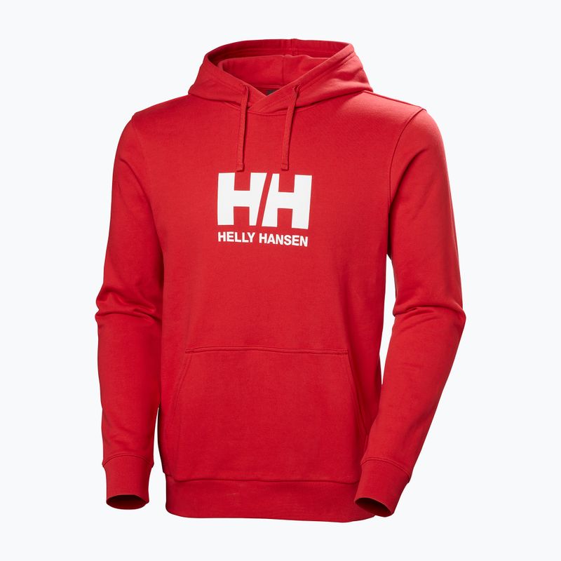 Pánská mikina Helly Hansen HH Logo Hoodie red 5