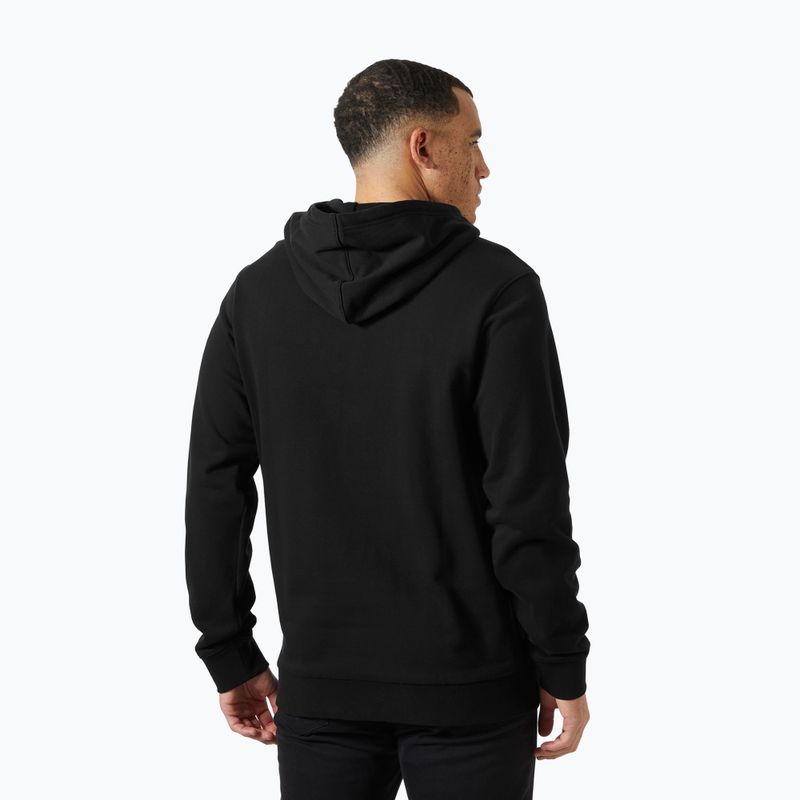 Pánská mikina Helly Hansen HH Logo Hoodie black 2