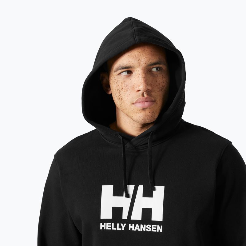 Pánská mikina Helly Hansen HH Logo Hoodie black 3