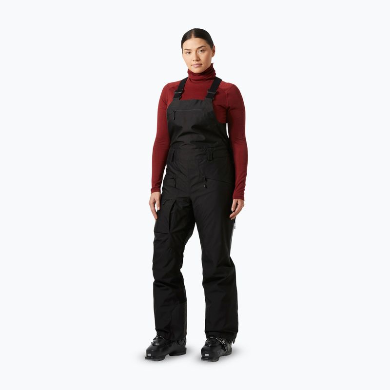 Dámské lyžařské kalhoty Helly Hansen Powderqueen Bib 2.0 black