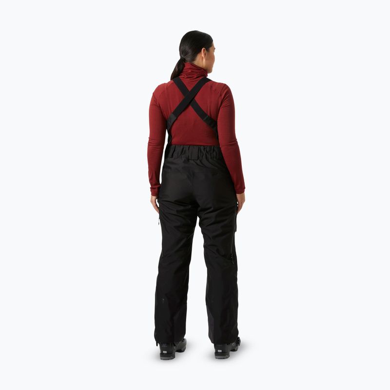 Dámské lyžařské kalhoty Helly Hansen Powderqueen Bib 2.0 black 2