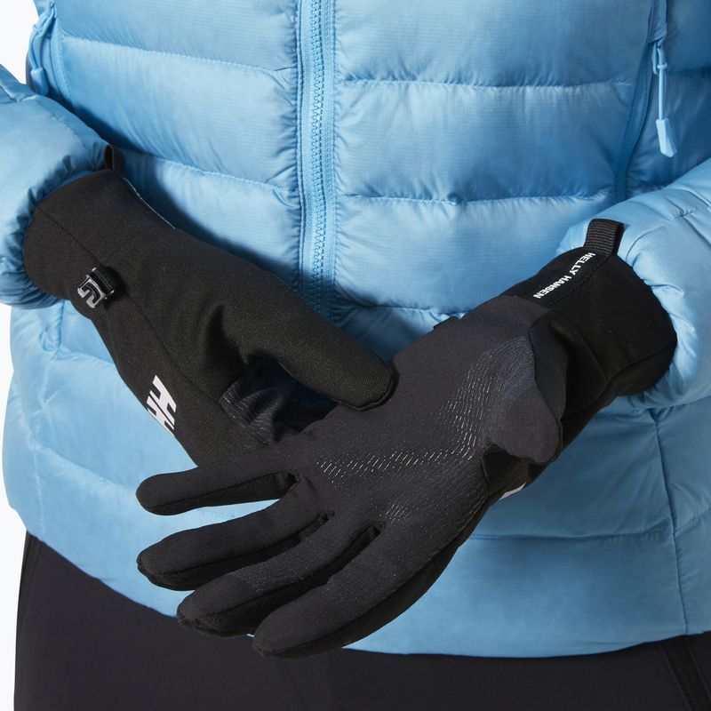 Trekingové rukavice Helly Hansen Hardface Fleece Touch black 9