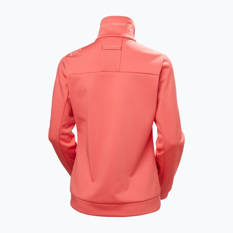 Dámská jachtařská mikina Helly Hansen Crew Fleece sunset pink 7