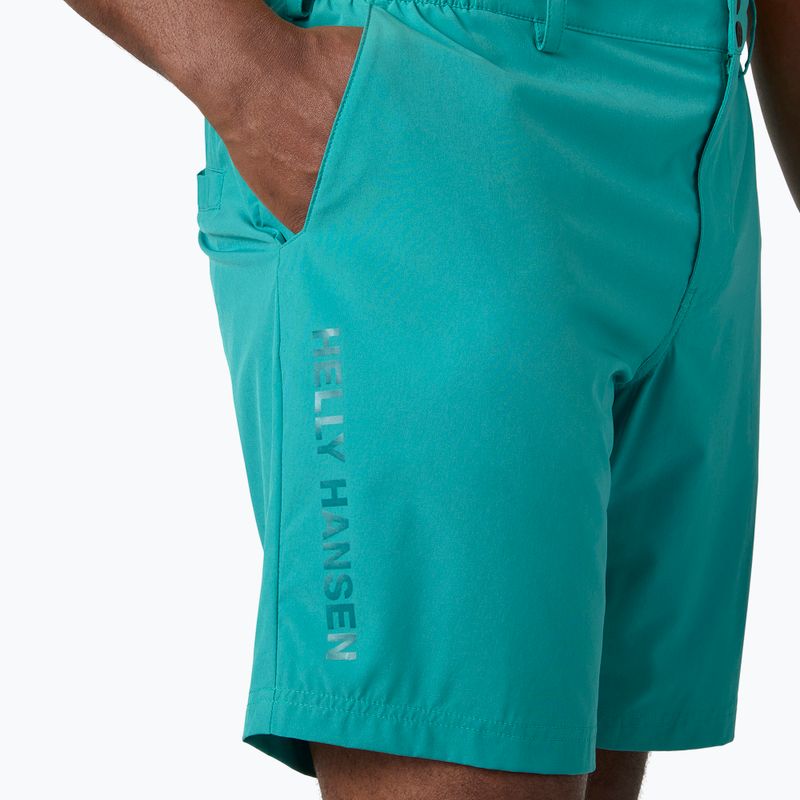 Pánské jachtařské šortky Helly Hansen Hp Sirocco 9" dark mint 3