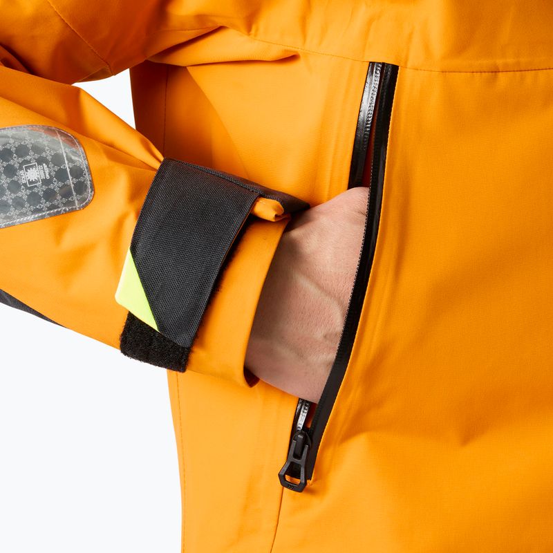 Pánská jachtařská bunda Helly Hansen Skagen Offshore ignite orange 5