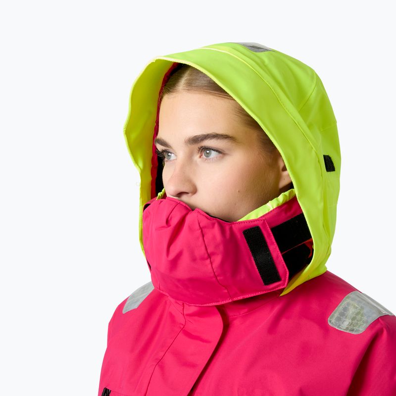 Dámská jachtařská bunda Helly Hansen Skagen Offshore cranberry 3