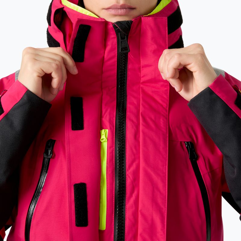 Dámská jachtařská bunda Helly Hansen Skagen Offshore cranberry 5