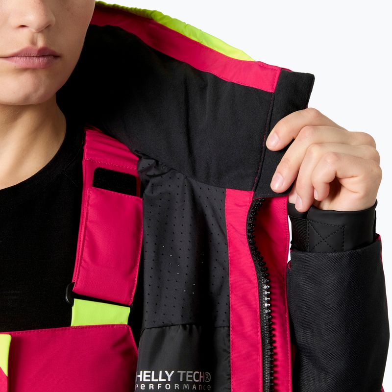 Dámská jachtařská bunda Helly Hansen Skagen Offshore cranberry 10