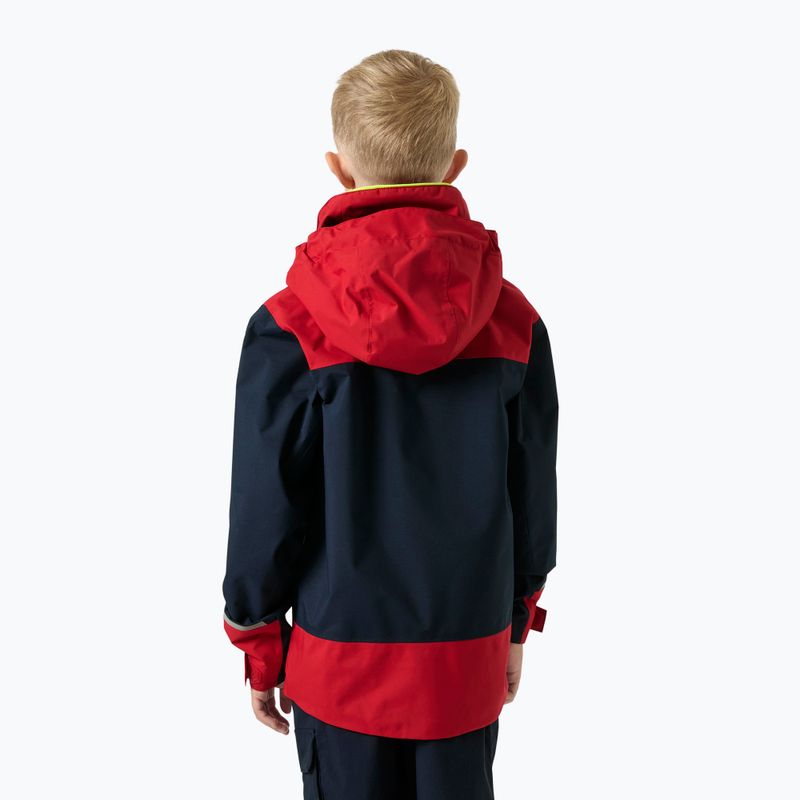Dětská jachtařská bunda Helly Hansen Salt Port 2.0 Jr navy 4