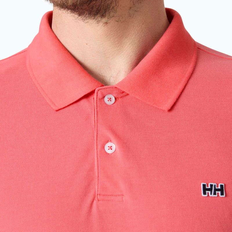 Pánské polo tričko Helly Hansen Elba Fitted Polo nantucket red 3