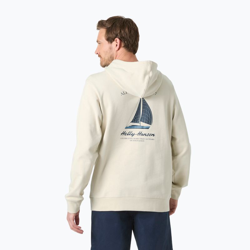 Pánská mikina Helly Hansen Shoreline Hoodie cream 2