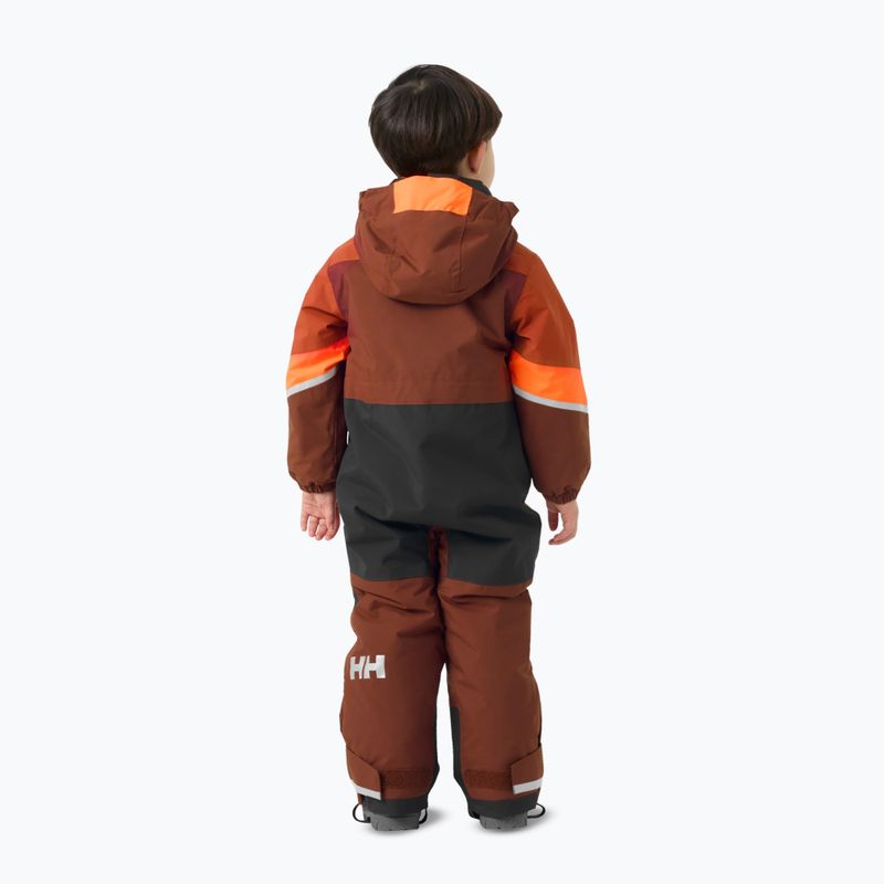 Dětská lyžařská kombinéza Helly Hansen Rider 3.0 Ins iron oxide 4