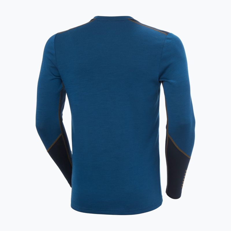 Pánská termo mikina Helly Hansen Lifa Merino Midweight Crew dark blue 6
