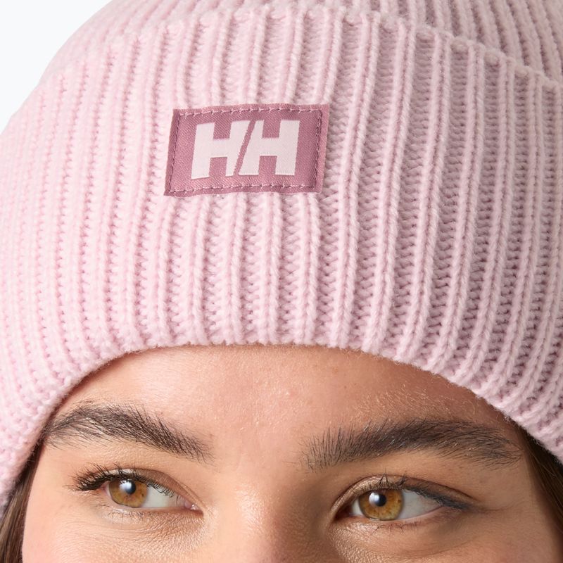 Zimní čepice helly Hansen Hh Rib Pinkshake 4