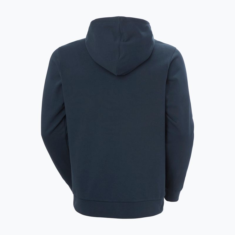 Pánská mikina Helly Hansen HH Logo Hoodie navy 5