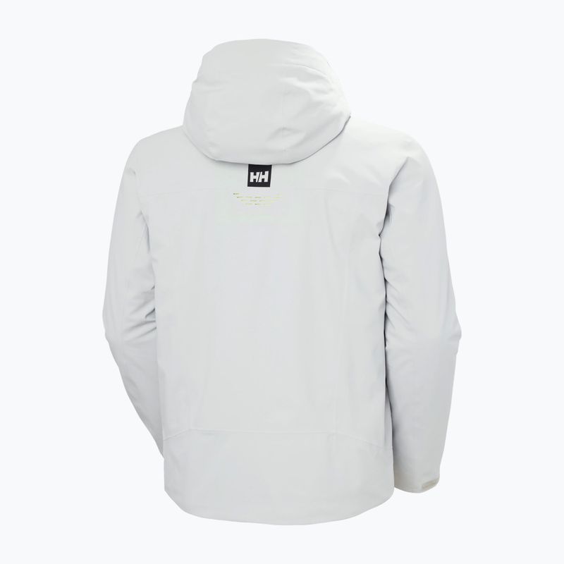 Pánská lyžařská bunda Helly Hansen Alpha Lifaloft grey fog 10