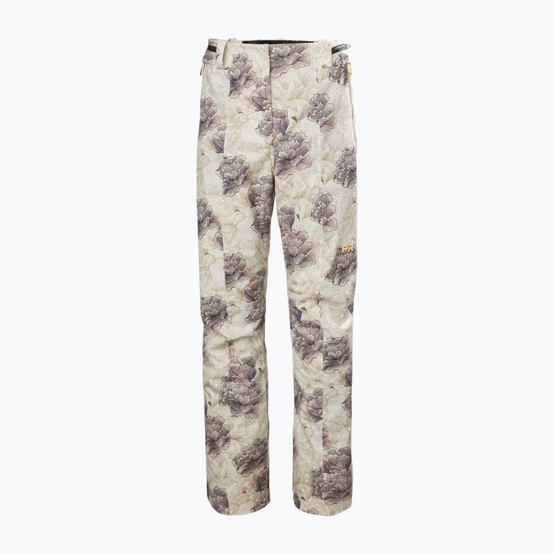 Dámské lyžařské kalhoty Helly Hansen St. Moritz Ins 2.0 purple clay sakura aop