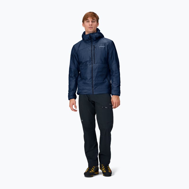 Pánská zateplená bunda NORRONA Faketind Thermo40 Zip Hoodie indigo night 2