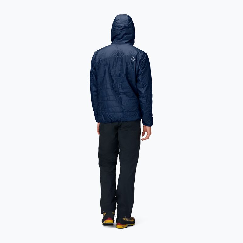 Pánská zateplená bunda NORRONA Faketind Thermo40 Zip Hoodie indigo night 3
