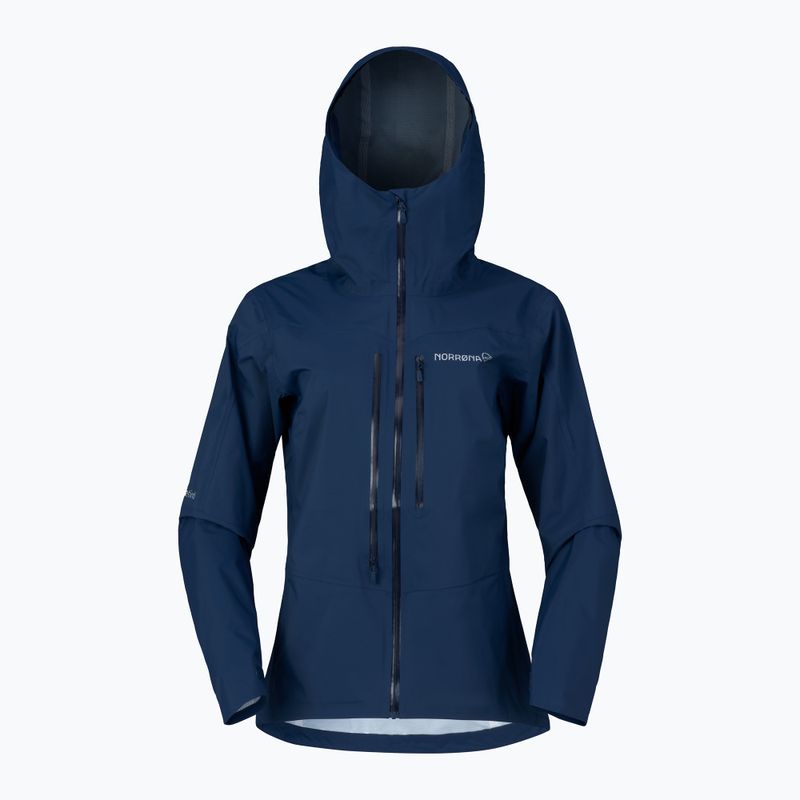 Dámská nepromokavá bunda NORRONA Falketind Dri1 indigo night 5