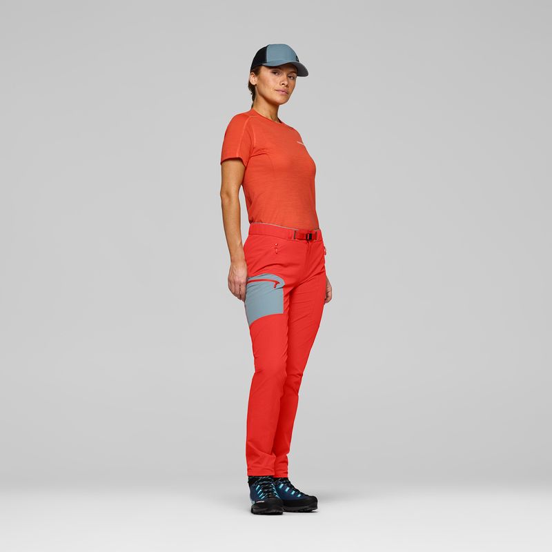Dámské trekingové kalhoty NORRONA Falketind Flex1 Light aura orange 4
