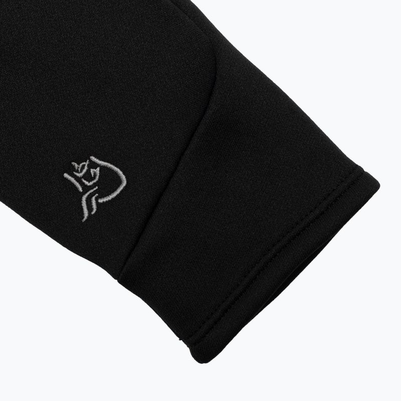 Rukavice NORRONA Warm 2 Stretch caviar black 4