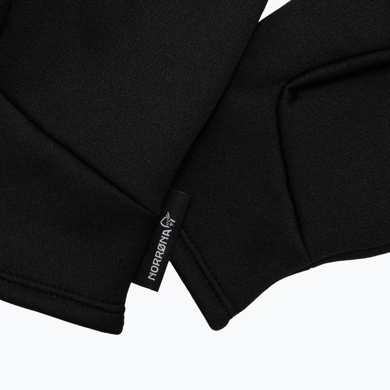Rukavice NORRONA Warm 2 Stretch caviar black 5