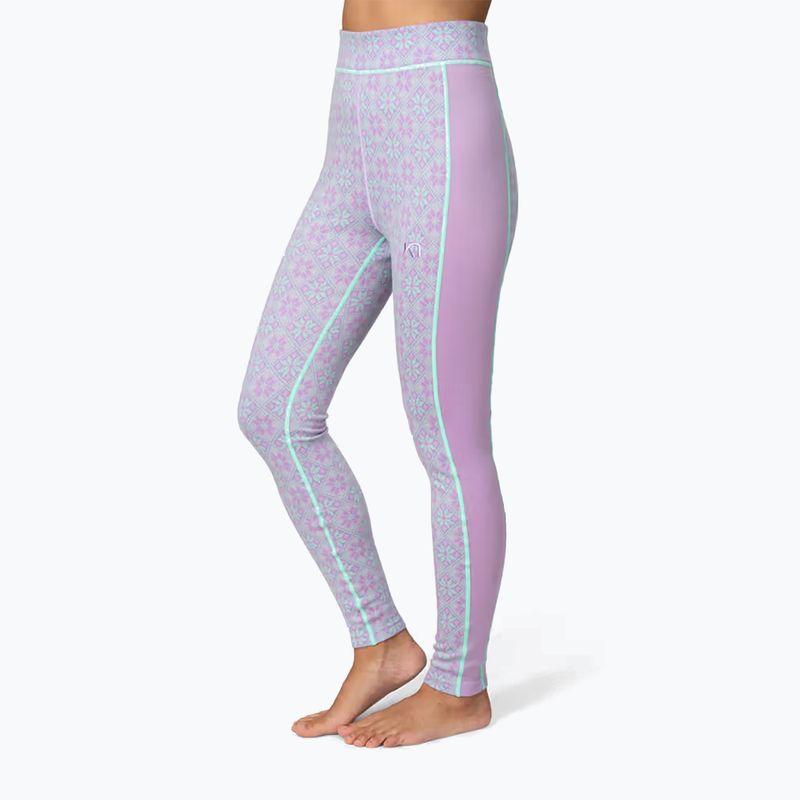 Dámské termo kalhoty KARI TRAA Rose High Waist lily