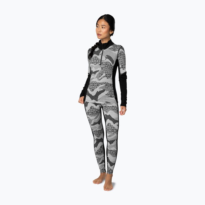 Dámská termo mikina KARI TRAA Olea Half Zip black 2