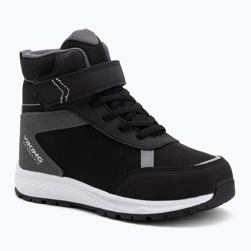 Dětské sněhule Viking Footwear Equip Warm Waterproof 1V black/grey
