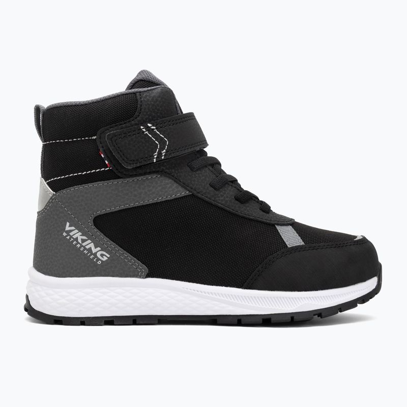 Dětské sněhule Viking Footwear Equip Warm Waterproof 1V black/grey 2