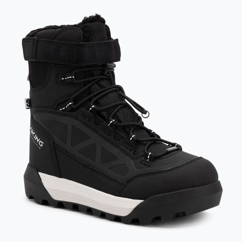 Dětské sněhule Viking Footwear Constrictor Warm SC Waterproof 1V SL black