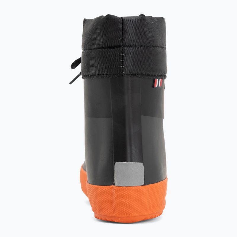 Dětské gumové boty Viking Footwear Alv Barefoot Paw Print černé 6