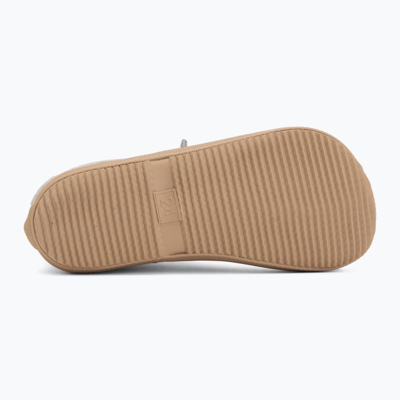 Dětské holínky Viking Alv Barefoot Paw Print beige 4