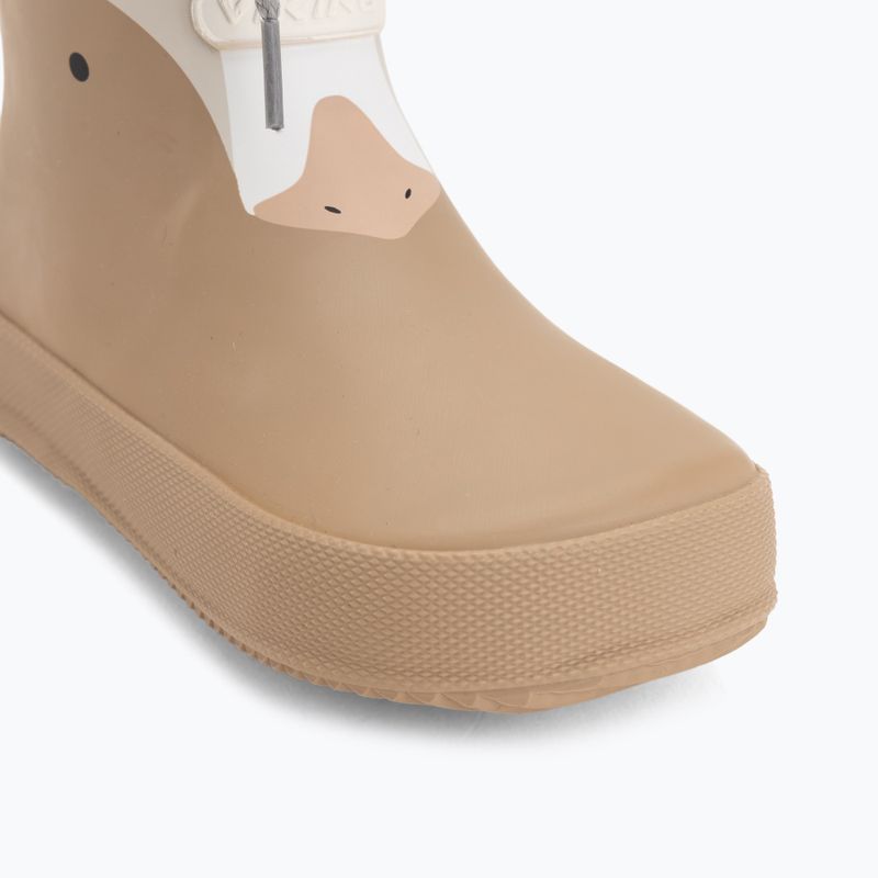 Dětské holínky Viking Alv Barefoot Paw Print beige 7