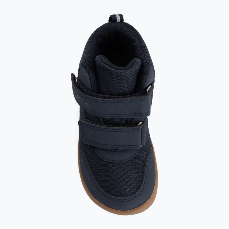 Dětské barefoot boty Viking Footwear Alv Barefoot Mid 2V Waterproof navy 5