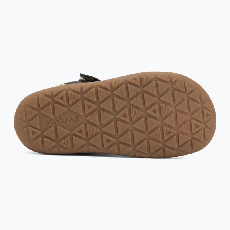 Dětské barefoot boty Viking Footwear Alv Barefoot Mid 2V Waterproof pine 4
