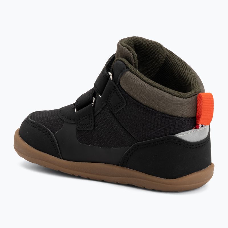 Dětské barefoot boty Viking Footwear Aspen Barefoot Mid 2V Waterproof černé 3