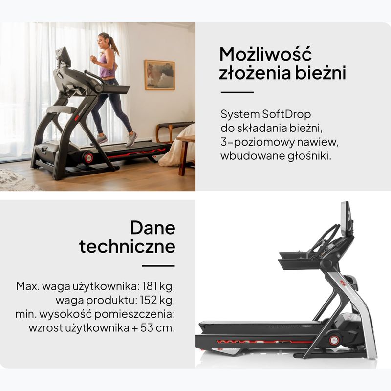 Elektrický běžecký pás Bowflex T56 100912 23